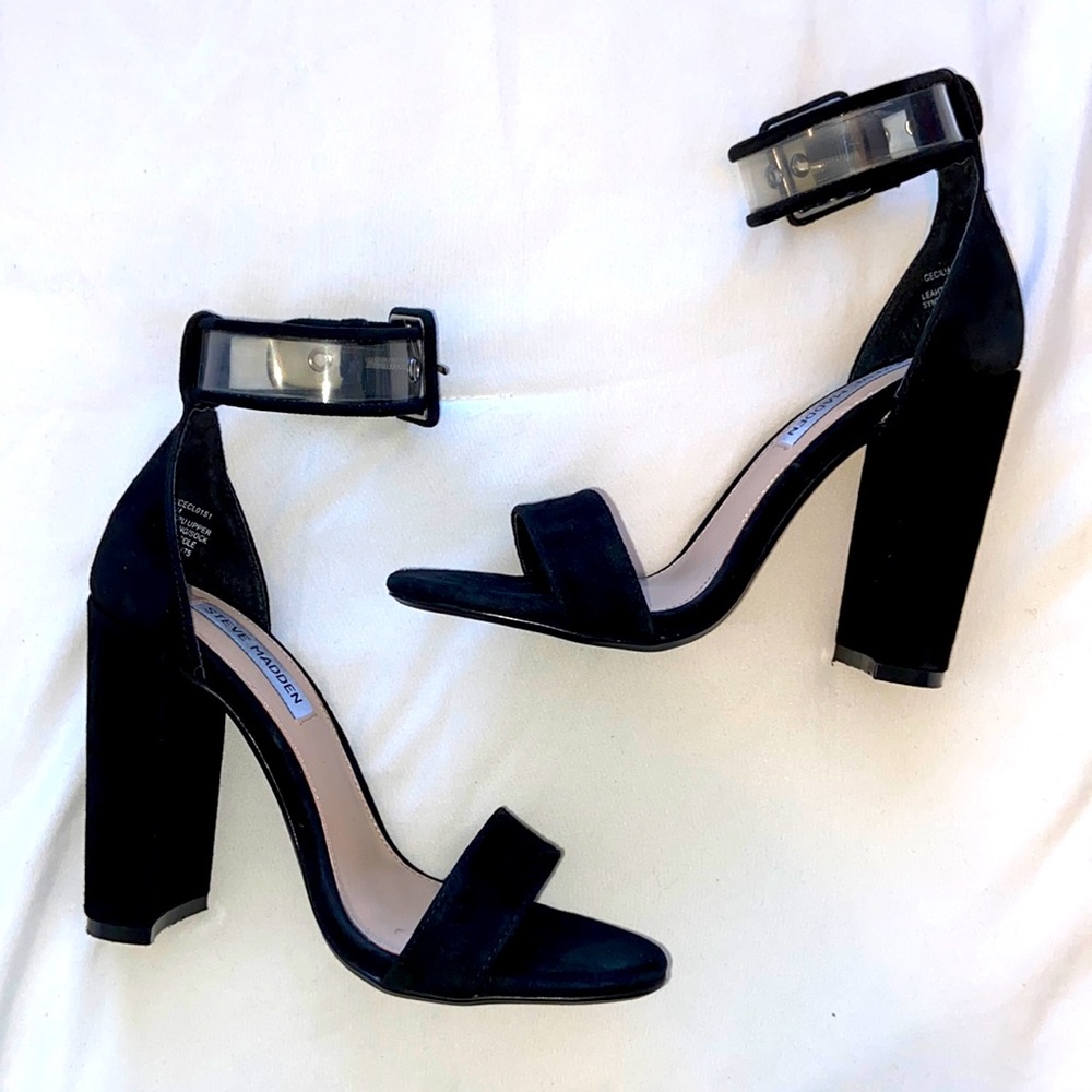 Steve Madden Black Heels